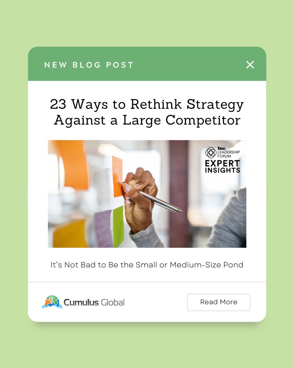 Cumulus Global tweet media