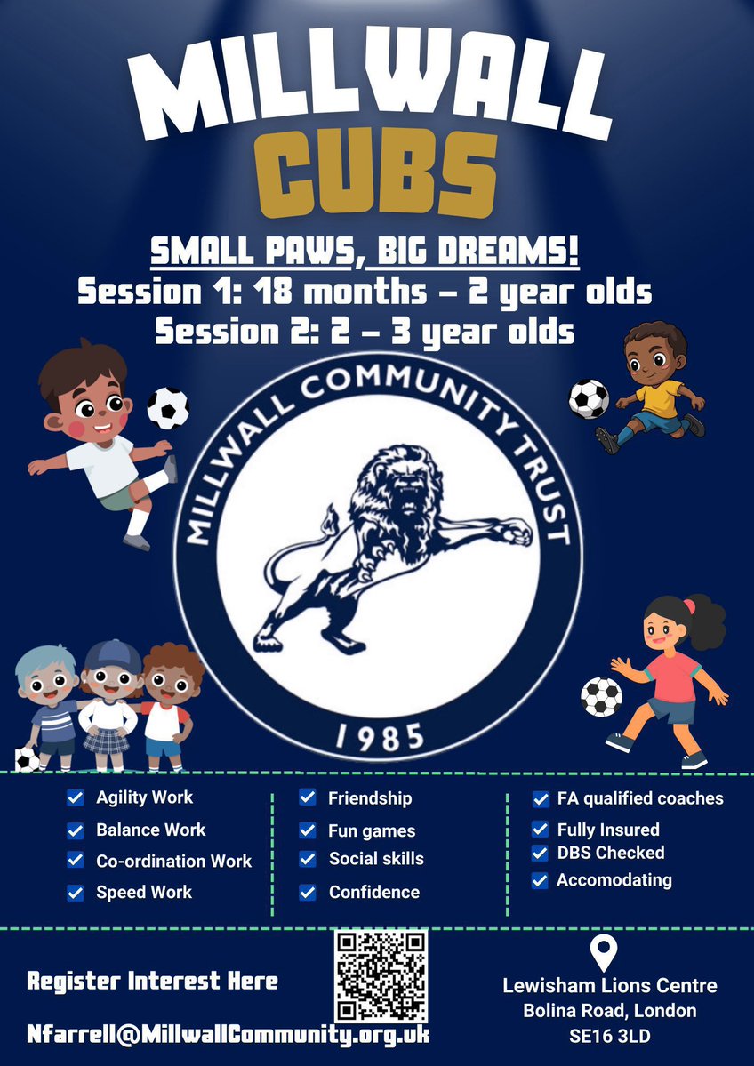 Millwall Community Trust tweet media