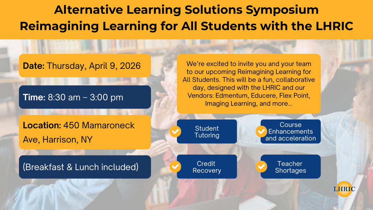 All Around the LHRIC tweet media