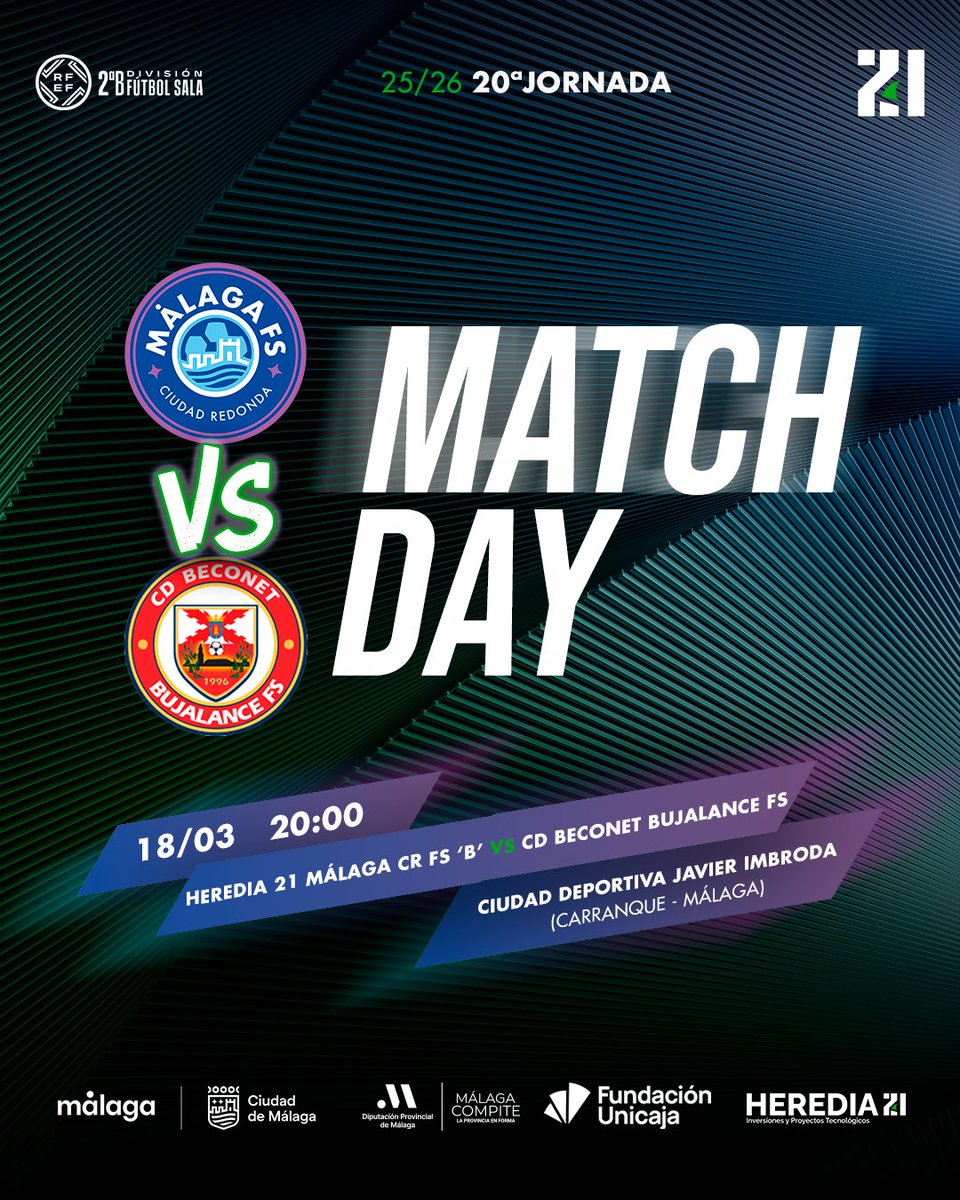 Heredia 21 Málaga Ciudad Redonda FS tweet media