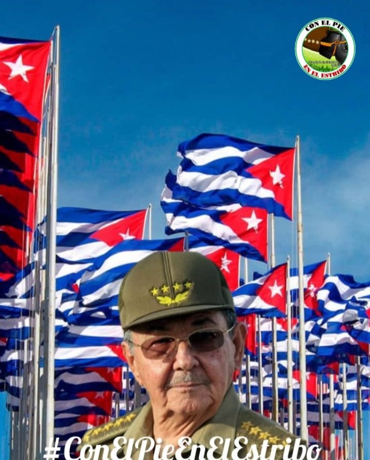 #BMCGuatemala.Petén Norte.
El derecho de todo Estado a elegir el sistema económico, político y social que desee, sin injerencia de ninguna forma, debe ser respetado.
"Raúl  Castro"
#CubaSoberana 
#95DeRaúl .