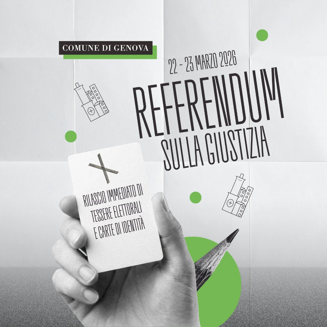 COMUNE DI GENOVA tweet media