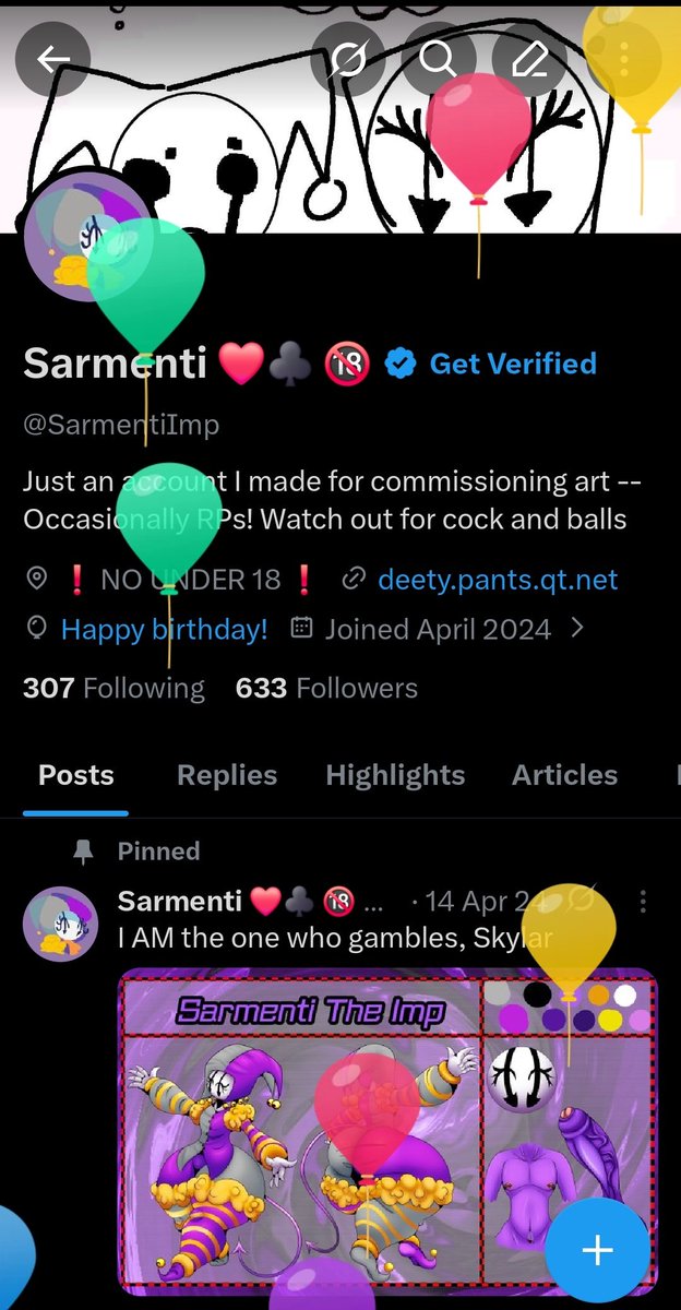 Sarmenti ❤️♣️ 🔞 tweet media