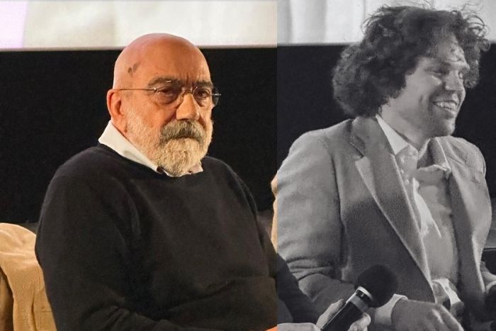 tr724com's tweet photo. Ahmet Altan, Paris’te okurlarıyla buluştu: 

-Şimdiye kadar yazıya ihanet etmedim…

-Beni hapishaneye koyabilirler, her şeyimi alabilirler ama yazıyı benden alamazlar

-Türkiye'de bir yazarı edebiyattan kopartacak çok fazla gerçek ve acı var

https://t.co/YFs0eYL0R1 https://t.co/CbONTdpRsu