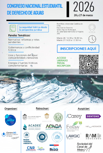 Centro de Derecho y Gestión de Aguas UC tweet media