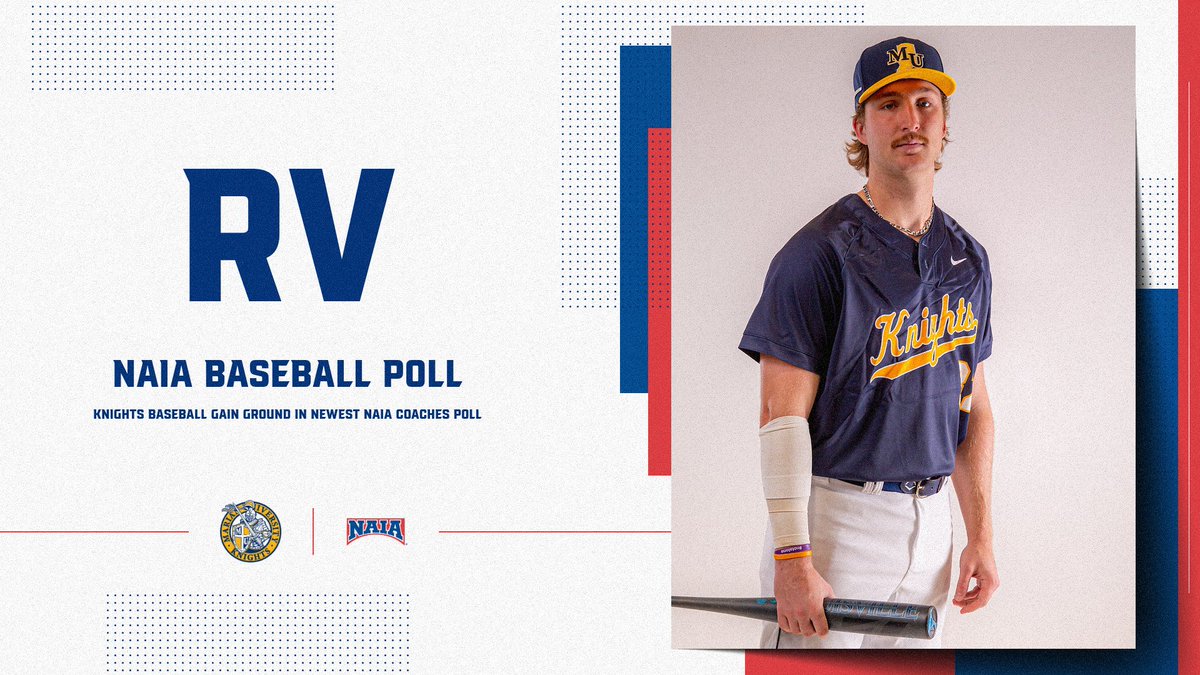 Still movin' 🆙

<a href="/MarianUBaseball/">Marian Baseball</a> climbs to the third team receiving votes, just three spots outside of breaking into the <a href="/NAIA/">NAIA</a> Top-25!

Big weekend coming for Marian when they travel to Spring Arbor!
naia.org/sports/bsb/202…