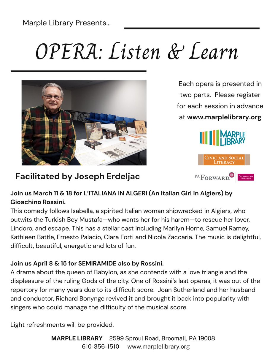 Marple Library tweet media