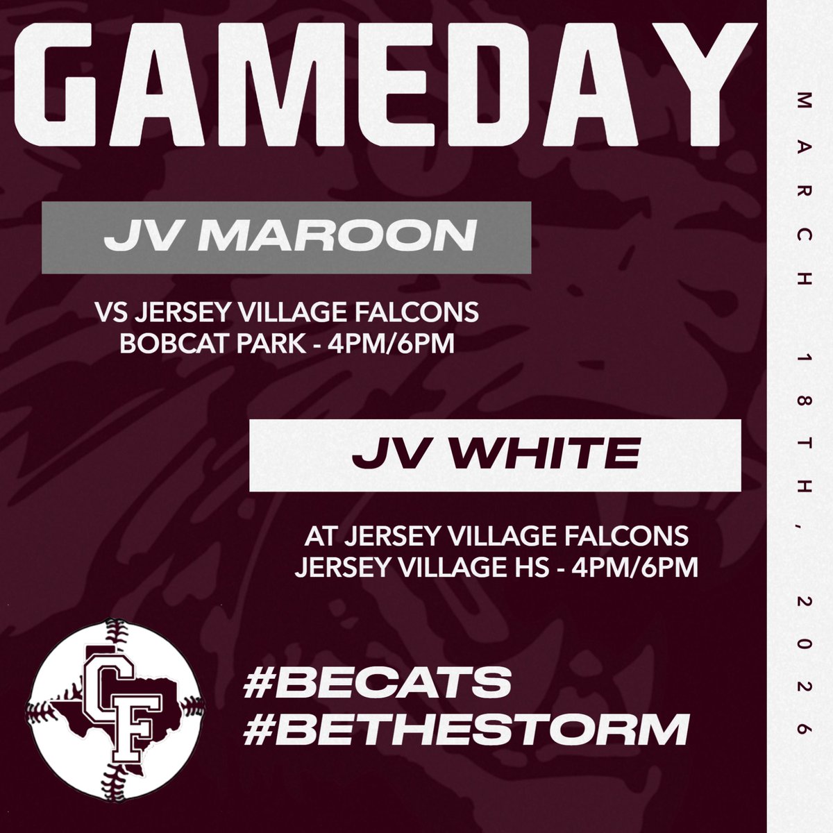 Cy-Fair Bobcats Baseball tweet media