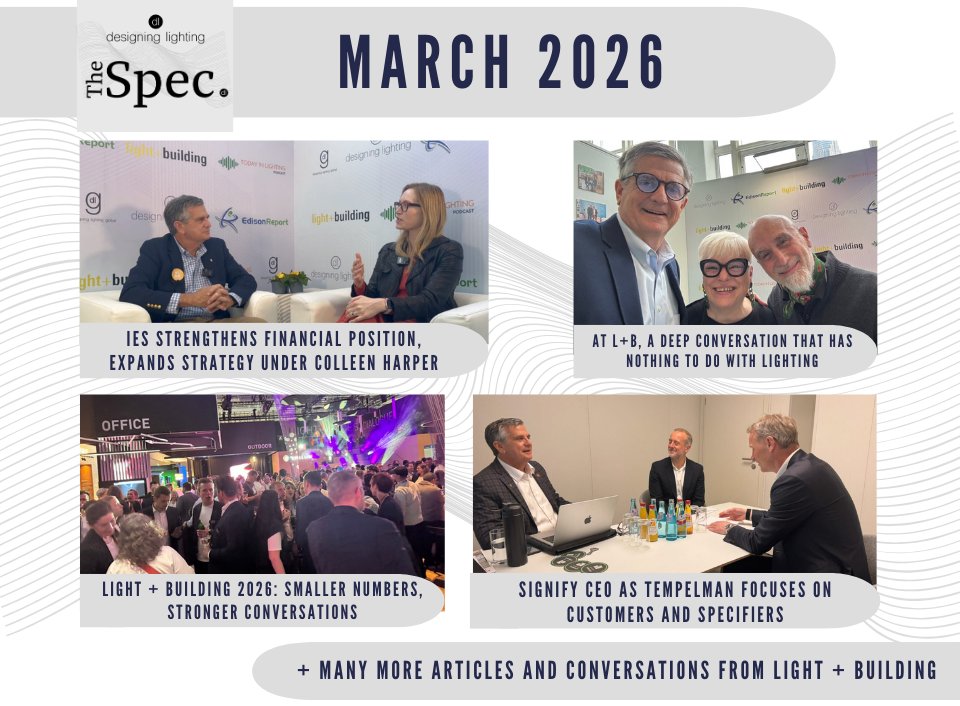dl_onlinemag's tweet image. ✨From industry strategy to standout innovation—this edition of The Spec brings you the biggest takeaways from Light + Building 2026.

🔗mailchi.mp/designinglight…

#DesigningLighting #LightAndBuilding #LightingDesign #LightingInnovation