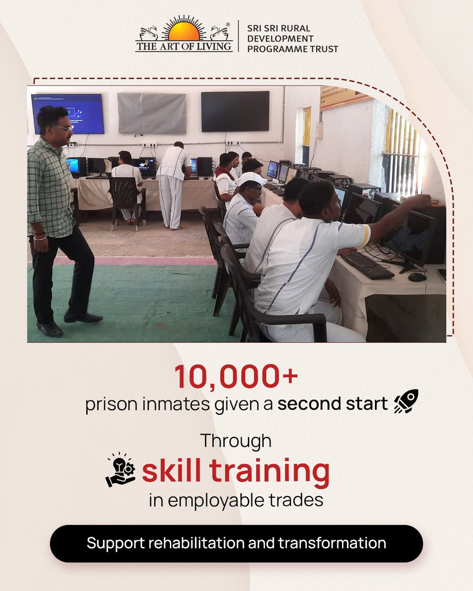 Sri Sri Rural Development Programme Trust tweet media