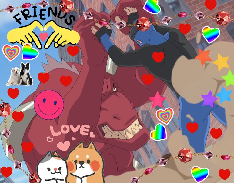 D1n0saurus1's tweet image. #BFFS