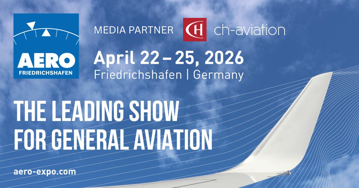 chaviation's tweet image. ch-aviation is a proud media partner of #AEROFriedrichshafen 2026 (22–25 Apr).

Join us at one of the world’s leading #General and #BusinessAviation events!

We’ll be exhibiting for the first time - see you at Booth A1-533!

▶️ Learn more &amp;amp; register: lnkd.in/dmHjyris