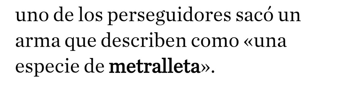 -Eres colombiano, casi 60 palos, como no quieres que un cártel acabe con tu cabeza en una bolsa de basura, te sacrificas, ahorras y vas a España.

Pero solo 11 días más tarde te mаtаn porque no te contaron que en la nueva España hay magrebíes con metralleta por la calle.