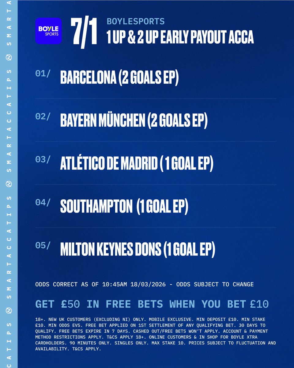 SmartAccaTips tweet media