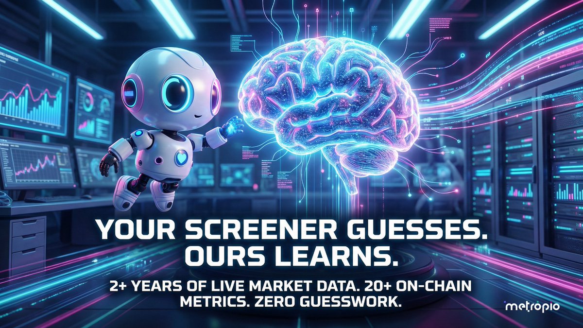 metropio_news's tweet photo. 🔍 Stop opening 5 different tabs just to research one token.

On Solana, speed is everything. If you are manually cross-referencing DexScreener, RugCheck, and Solscan, you are already too late.

Metropio's One-Click Token Deep Dive gives you a full 10-panel research dashboard the moment you click any signal:

🔒 Security audit with rug-check scoring
📊 Real-time buy/sell pressure visualisation
🐋 Holder distribution & whale concentration
📈 OHLCV charts, volume analysis & sentiment scoring

Everything you need to make a confident decision — in one screen, in seconds.

#metropio $MET