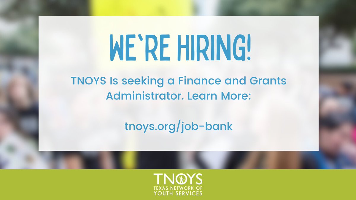 Texas Network of Youth Services (TNOYS) tweet media