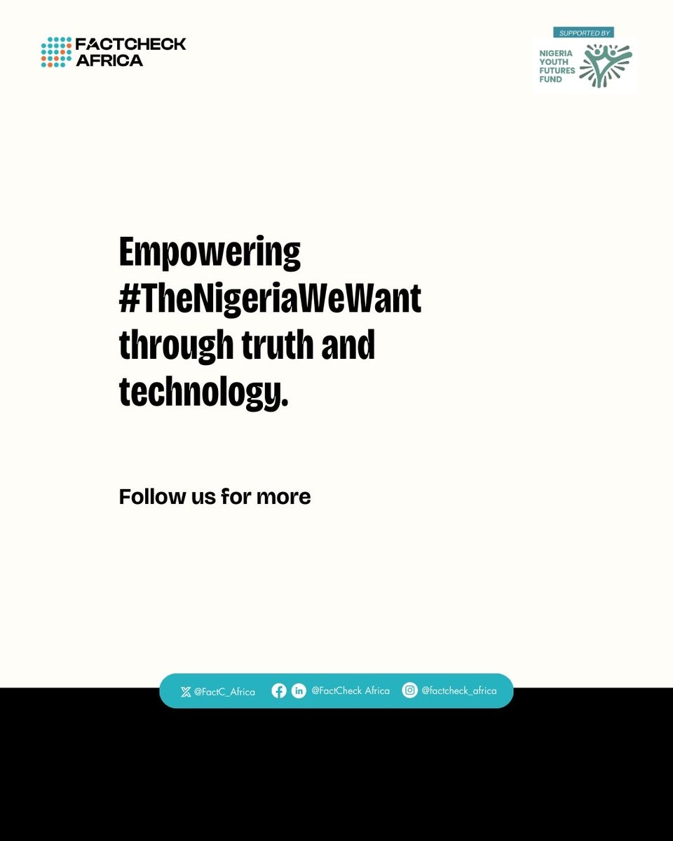 FactC_Africa's tweet photo. #AI #FactChecking #Democracy #MediaLiteracy https://t.co/TnTn81DsFo