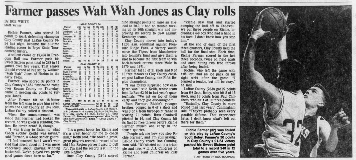 Kentucky High School Sports History tweet media