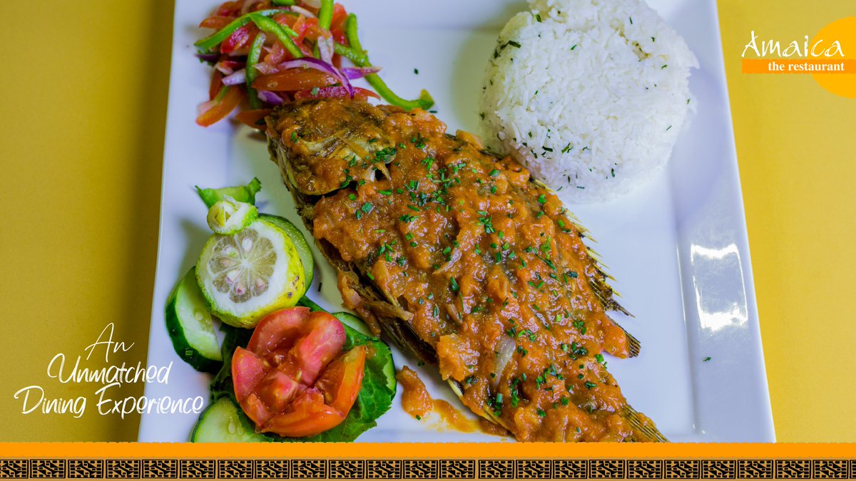 AmaicaKenya's tweet image. Refined settings. Authentic flavors.
Amaica.
📞 +254716687248
#AfricanCuisine #FineDining