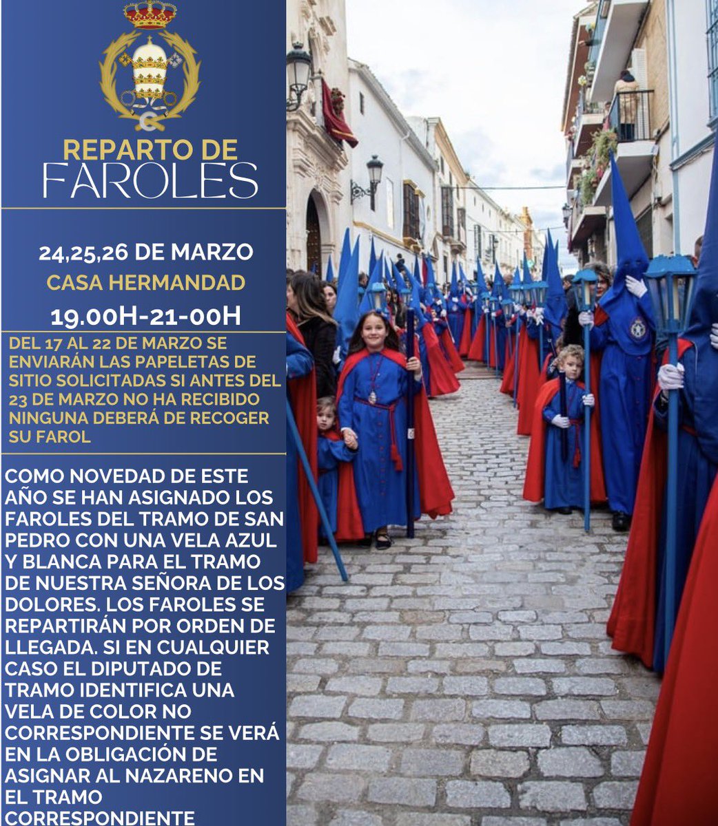 Hdad. de San Pedro (@hdaddesanpedro) on Twitter photo 