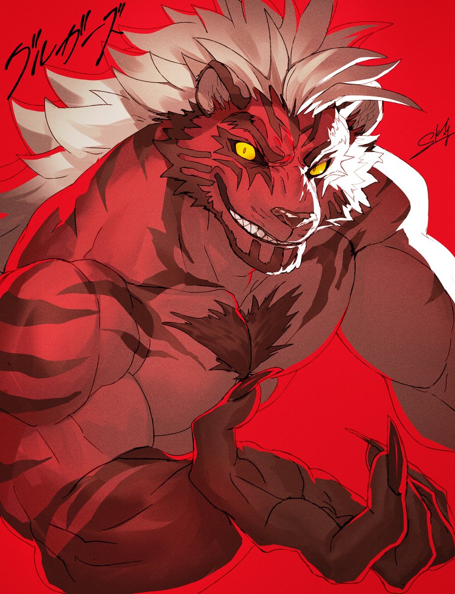 「クレイヴ・サーガ～神絆の導師～」にて「グルガーズ」を描かせていただきました！
見た目通りなSっ気の強い敵キャラです。
クレサガの世界では存在し得なかった属性持ち…！？ぜひともゲーム内でお確かめください！#クレサガ