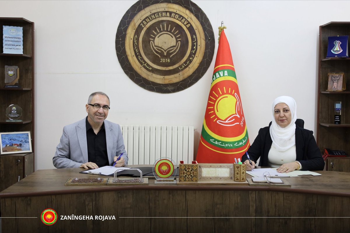 Zanîngeha Rojava / Rojava University tweet media