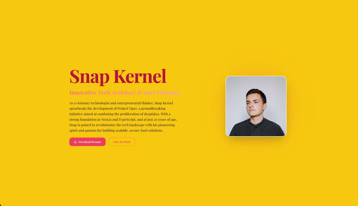 Snap Kernel tweet media