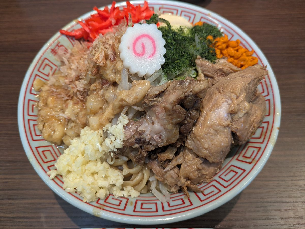 麺屋　神工
ソースまぜそば