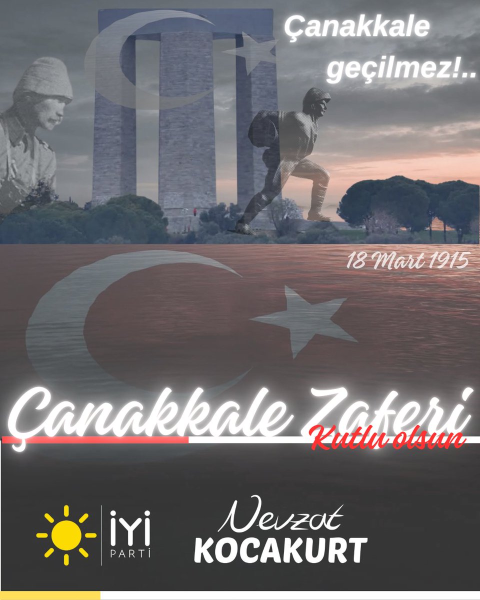 nevzatkocakurt's tweet photo. .....
Sen ki, ruhunla beraber gezer ecrâmı adın;
Sen ki, a'sâra gömülsen taşacaksın...
Heyhât!
Sana gelmez bu ufuklar, seni almaz bu cihât...
Ey şehid oğlu şehid, isteme benden makber,
Sana âguşunu açmış duruyor Peygamber.
#18MartÇanakkaleZaferi kutlu olsun, sonsuz olsun. 🇹🇷 https://t.co/drDL1V3pg3