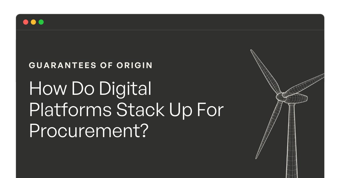 solderahq's tweet photo. Most companies buying Guarantees of Origin don't realise the channel shapes the price, ease &amp; reliability of their Scope 2 reporting.

Intermediaries and digital platforms can both get you there. What experience are you looking for?

Read More 🔗: https://t.co/4CXSSHQkHt https://t.co/h1LuIMxbYO