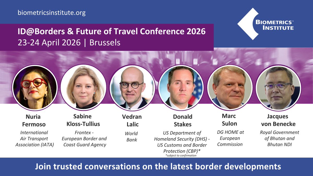 Biometrics Institute tweet media