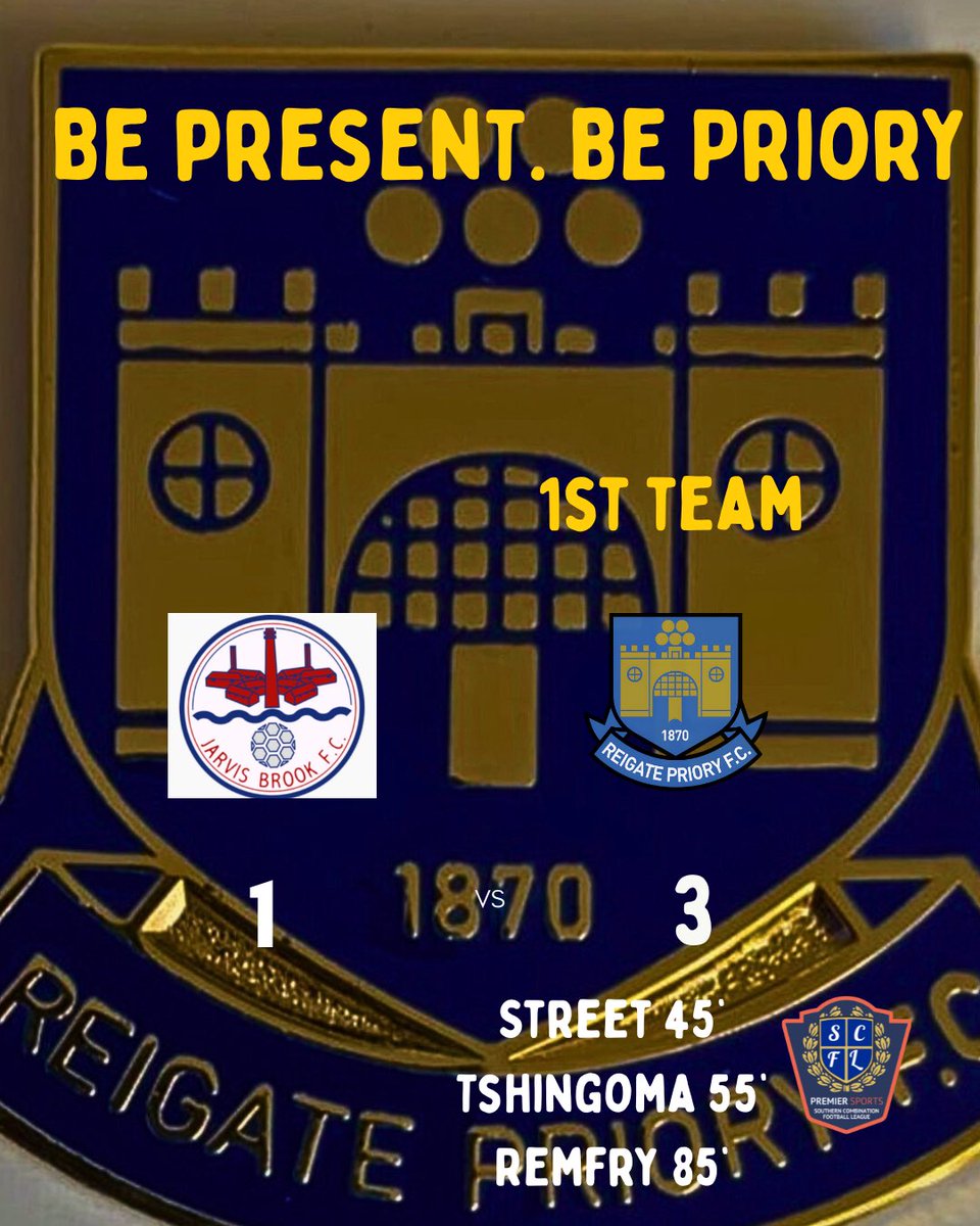 Reigate Priory FC tweet media