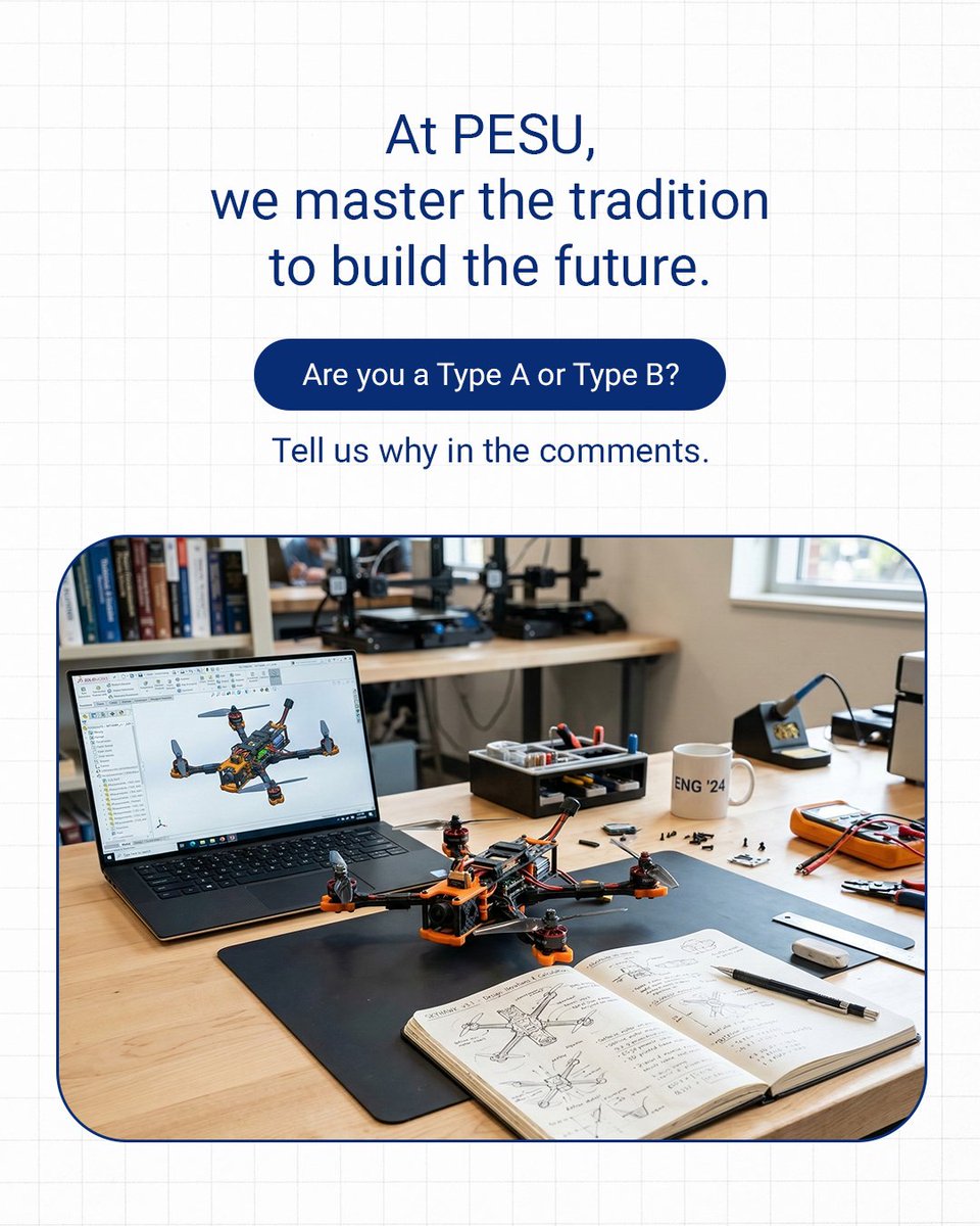 PES University tweet media