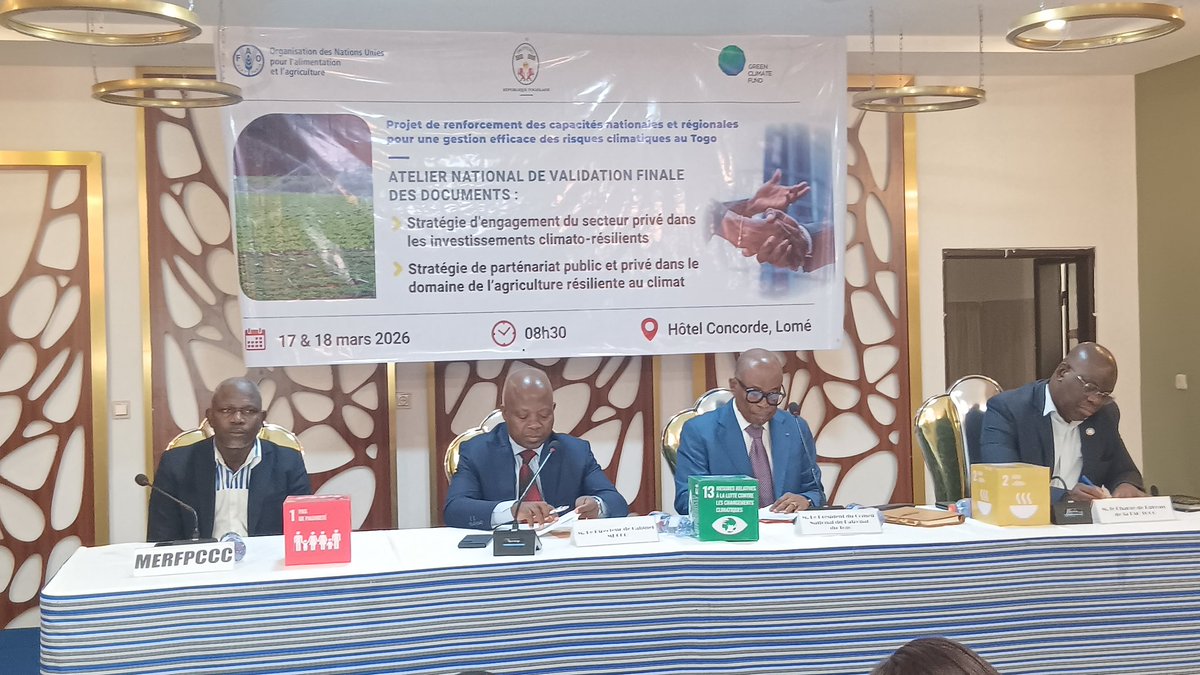 Conseil National du Patronat du Togo tweet media