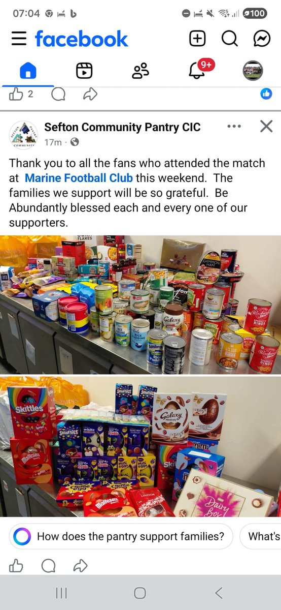 Thank you to everyone who came along and made donations. Your generosity is incredible. 7 trays we filled along with cash donations and approx 50 Easter Eggs! 

Big shout out to <a href="/stevo1878/">stevo1878</a>, Keight &amp; <a href="/spudmorrish/">A-73</a> who really are the driving forces behind TCWs food bank collections.