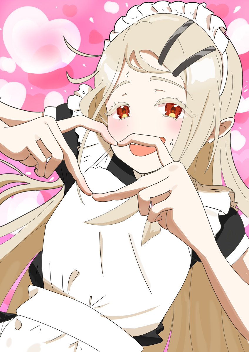 萌え萌え、きゅん 
#学マスFA　#篠澤広　#学マス