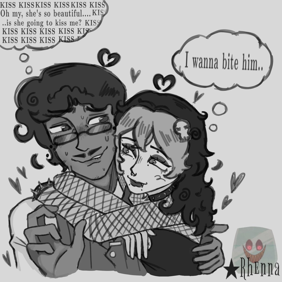 so0nic_23's tweet photo. uhmm hii, @alastorsbat
so uhhh I LOVE RADIOBAT SO MUCHH I REALLY REALLYYY WANT TO DRAW THEM SO HERE!!
I kinda spend three hours on this only for messy ahh drawing🥹💔 Buuuttt hope you like it!!!🖤🖤
Also I'm sooo sorryy didn't ask permission first before I drew them
#radiobat https://t.co/pVDA5o3rL9