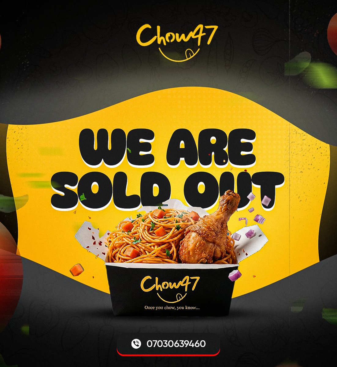 zumarhh's tweet photo. Day 15 of Just Showing Up ✅

Ever heard of Chow47 in UNIMED, Ondo?
Yeah… I’m the designer behind it.
Had amazing support from the strategist @jayy_ayofe and my oga D.O social UMSA Ollyyy🤝

Seeing it grow, gain attention, and make waves… means a lot fr https://t.co/1ab0b801bg