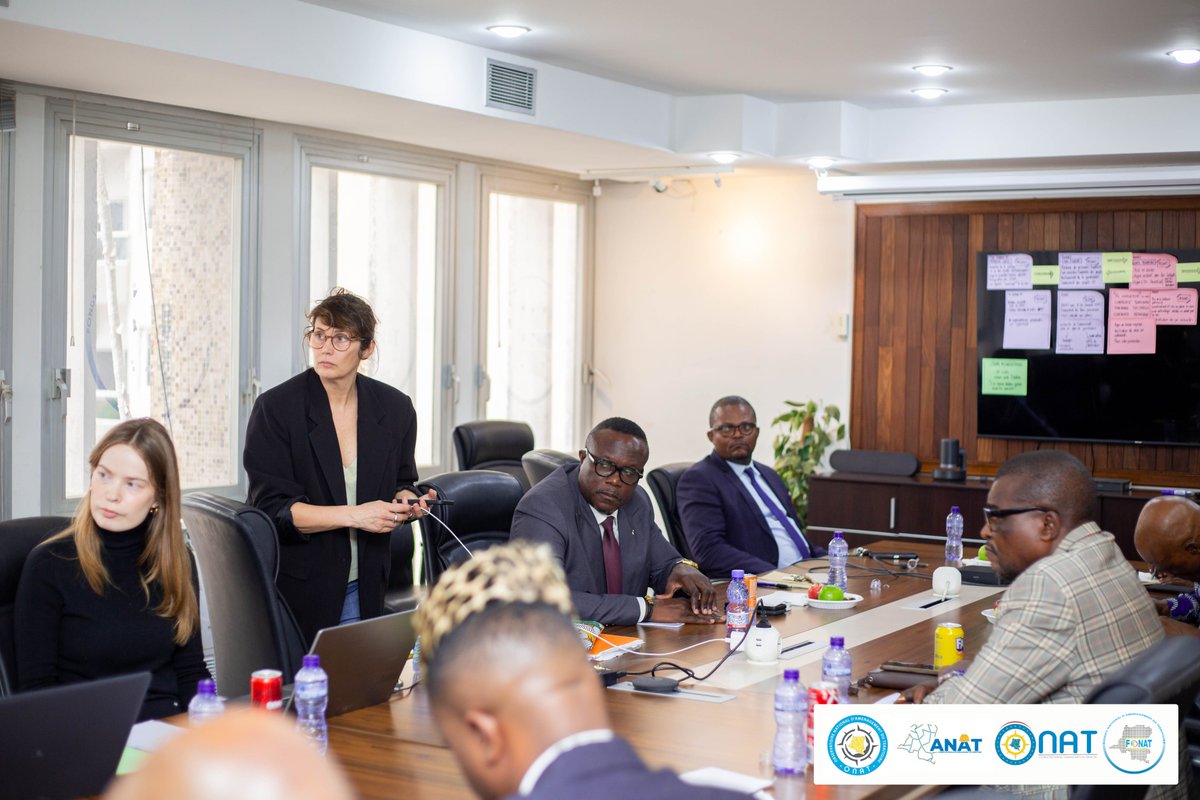 FonatRdc's tweet photo. Aménagement du Territoire en RDC : Lancement de la mission de diagnostic des « 3 NAT » avec le concours d’Expertise France. https://t.co/OmlUpckBsa