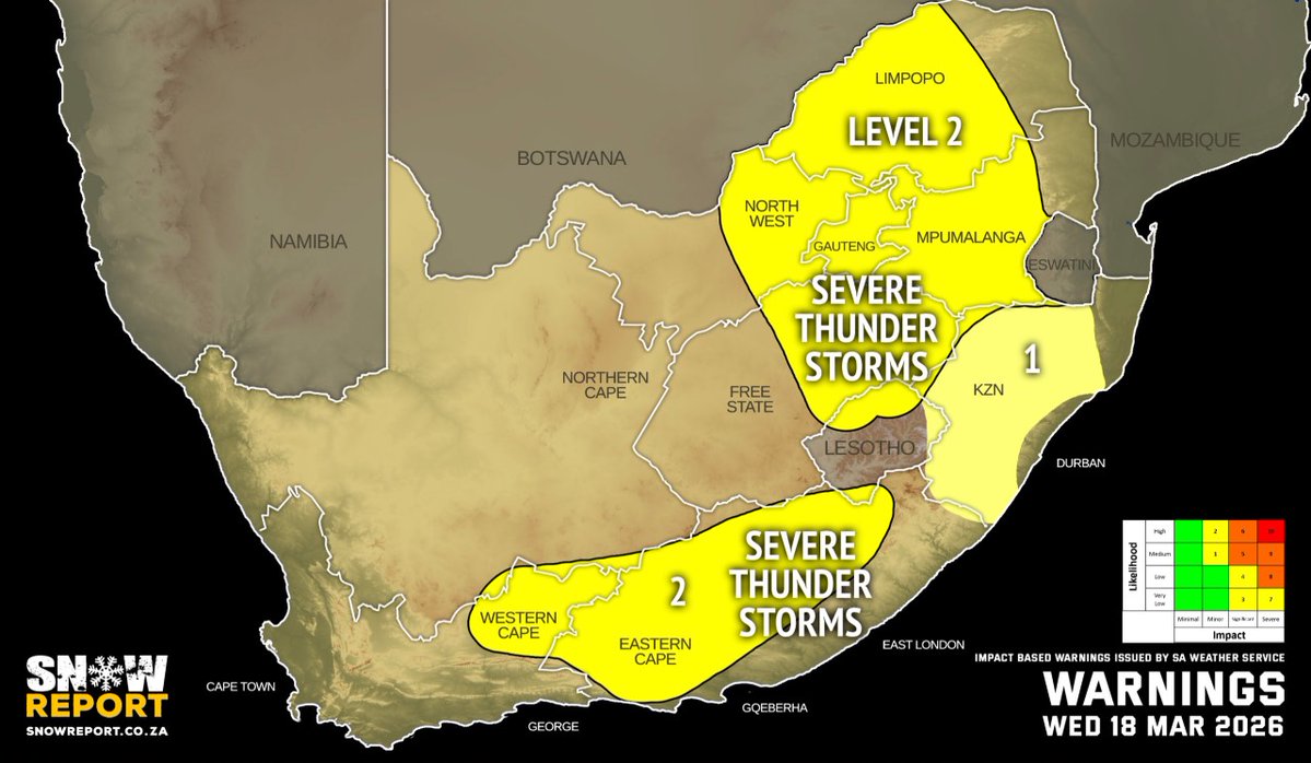 Snow Report Southern Africa tweet media