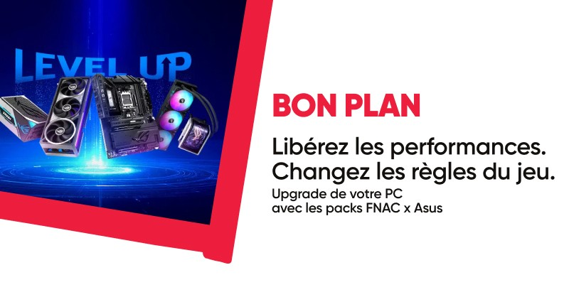 Fnac's tweet image. #BonPlan 🚨 Profitez de nos meilleures offres sur notre sélection Asus : carte graphique, carte mère, alimentation … jusqu'au 30/04.
👉 urlr.me/XWqR9S