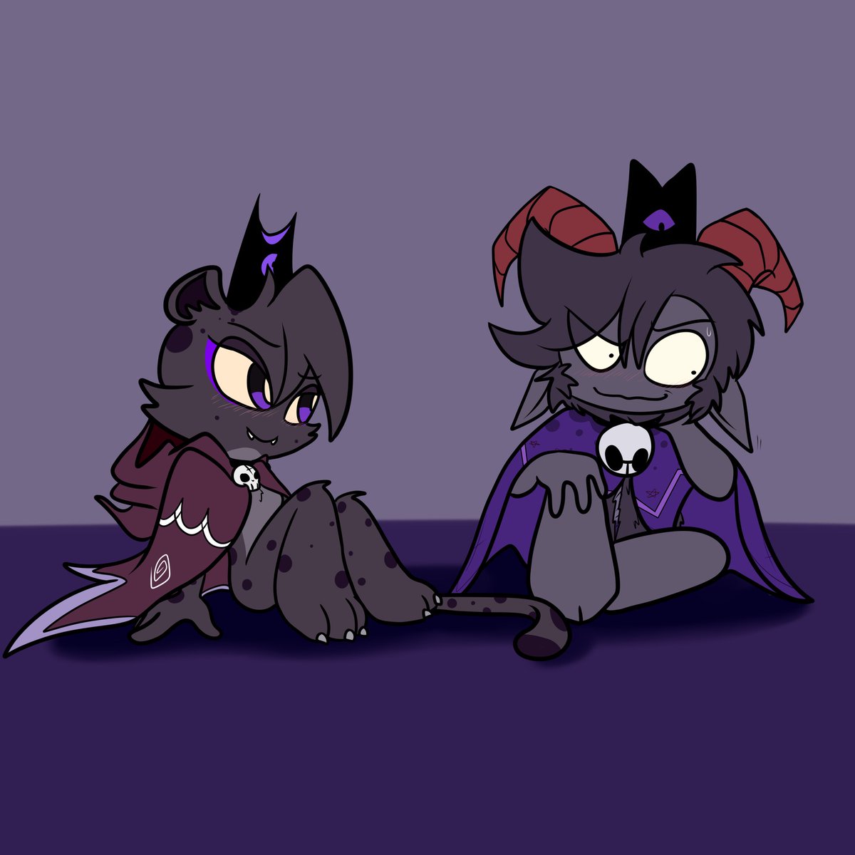 UrikoYuuki's tweet photo. I'll be half healed, but that won't stop me from drawing my ship uwu ✨️

#cotl #cotlthegoat #cotloc #ocxcanon #cultofthelamb https://t.co/EcmsCcEE32