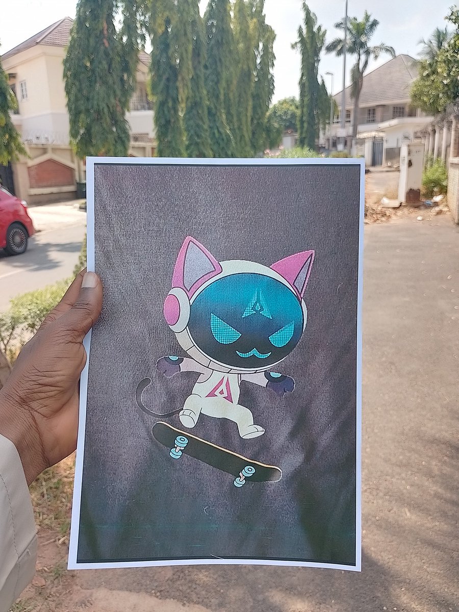 Bidemilli's tweet photo. I woke up this morning and found Mochi skating through my beautiful street in FCT, Nigeria.
#Genlayer is the Infrastructure of Artificial intelligence.
https://t.co/dOJNS417yG is now open.
#MochiWorldTour is live.
#TestnetBradburry is where all the @Genlayer's properties align. https://t.co/gqRdYAxtSk