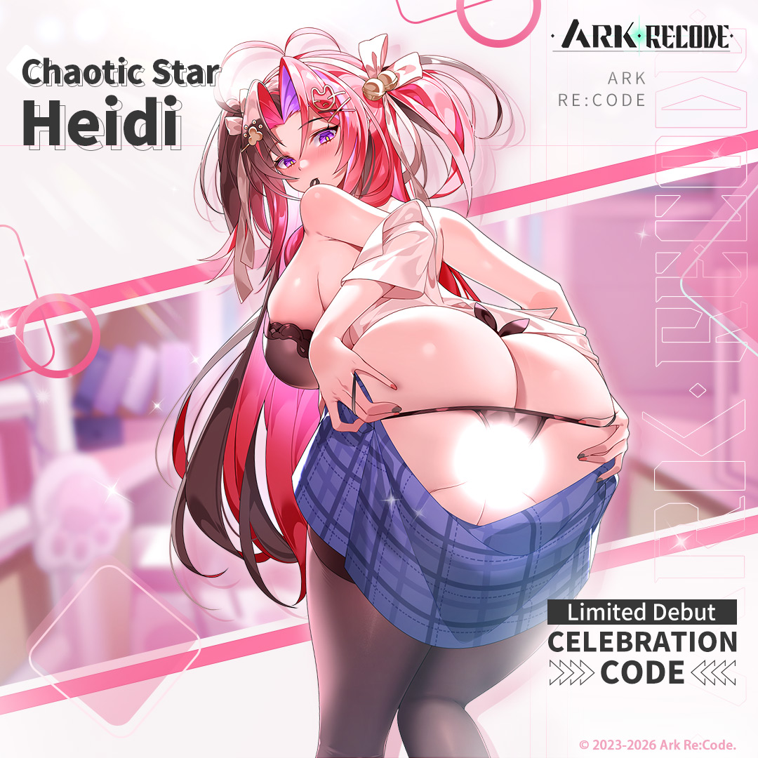 ArkRecodeEN's tweet photo. To make amends for her latest blunder, Heidi ends up enrolling in school at Lucima's behest.
Having missed out on school life as a kid due to her illness, she eagerly slips into her new uniform, ready to unleash a storm of chaos on the once-peaceful campus!🎈
#ArkReCode #EROLABS https://t.co/JBGDmXy6eh