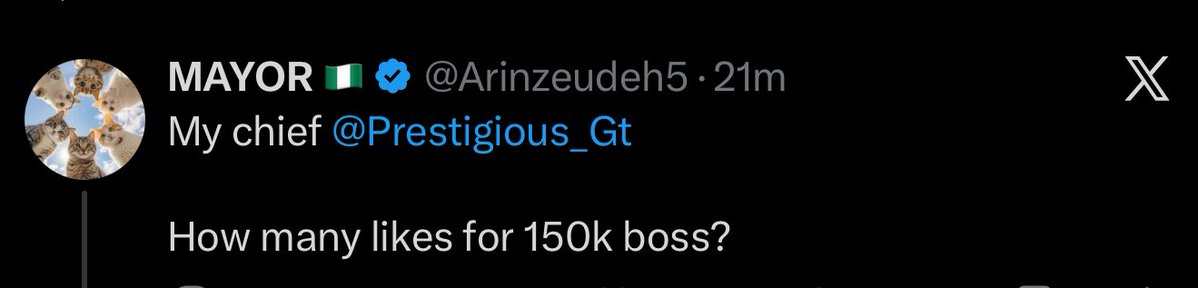 Prestigious tweet media