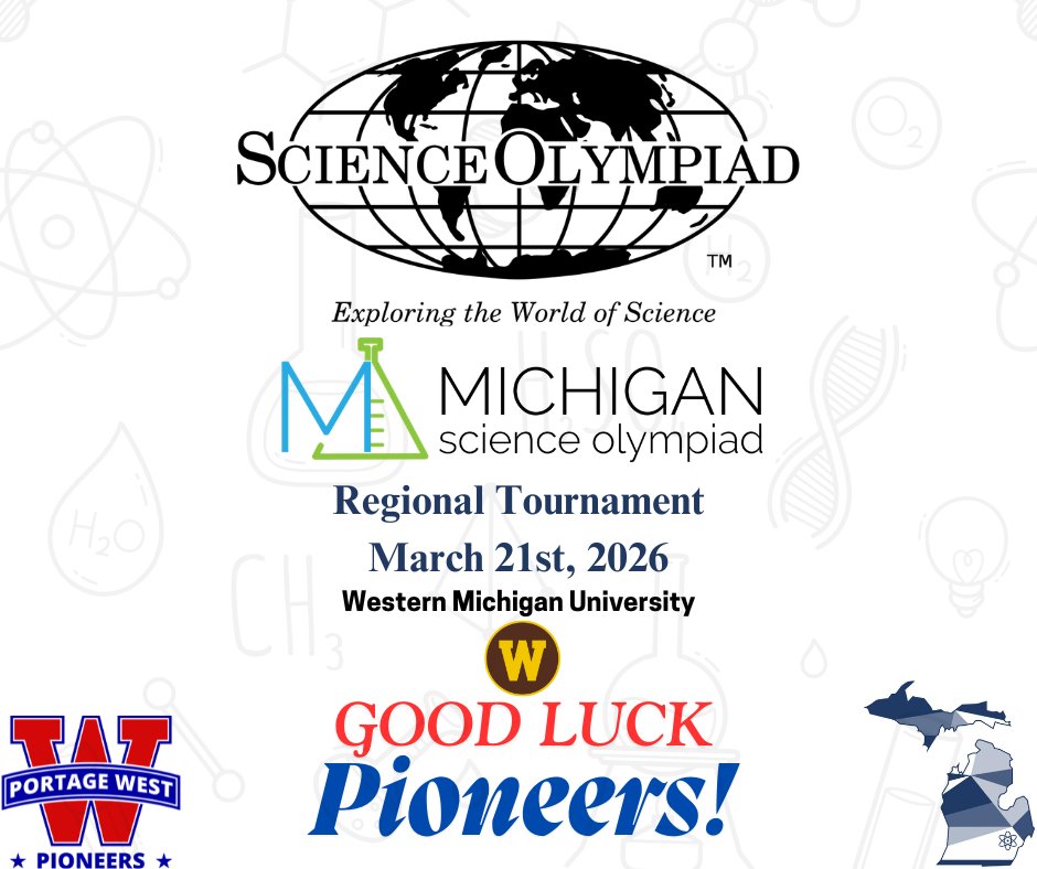 Portage West Middle School tweet media