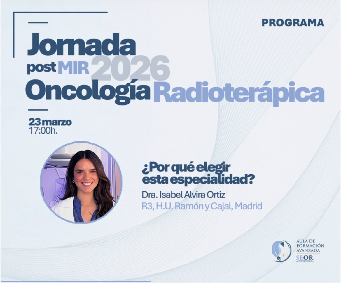 Oncología Radioterápica RYC tweet media