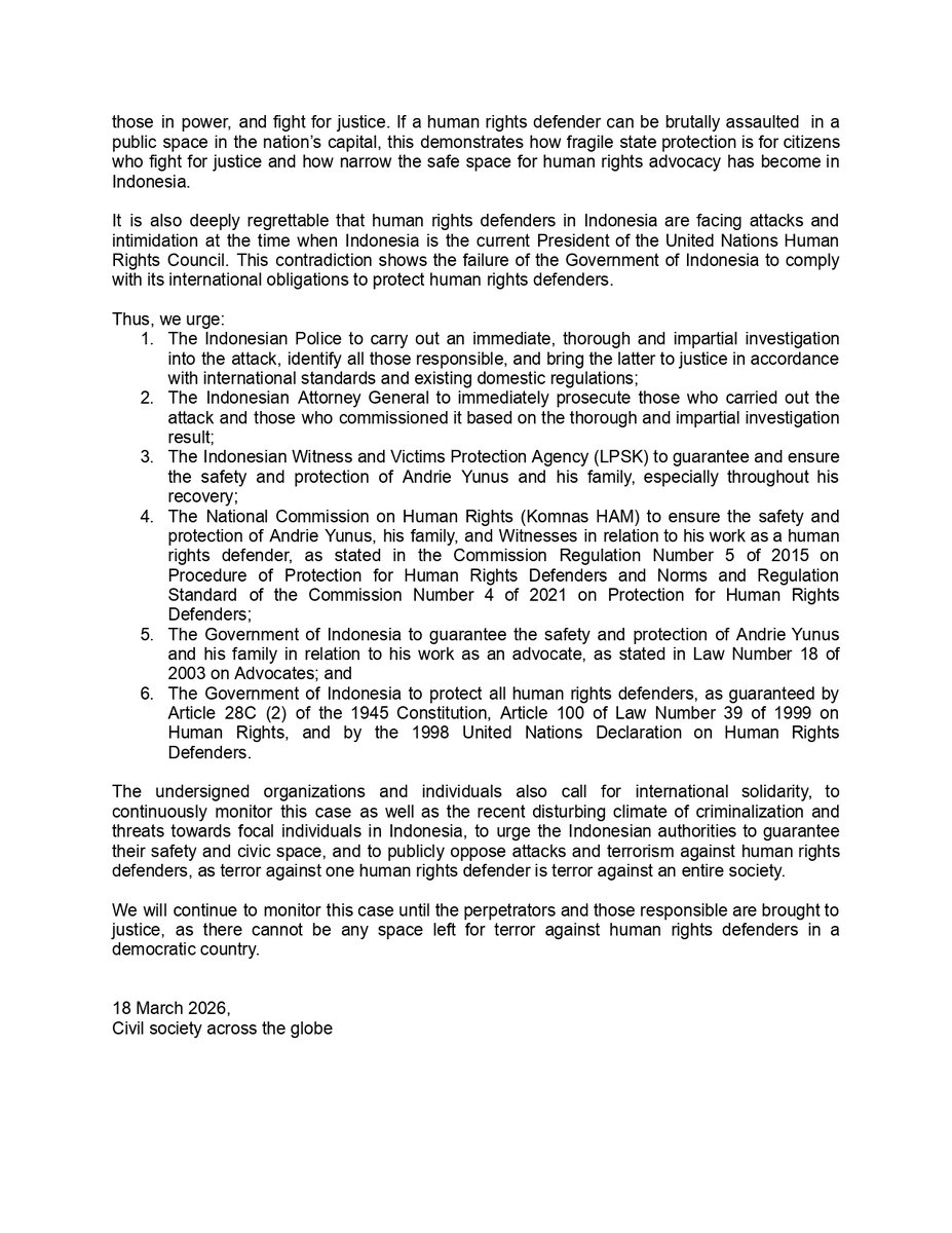 KontraS #StopGenocide🍉 tweet media