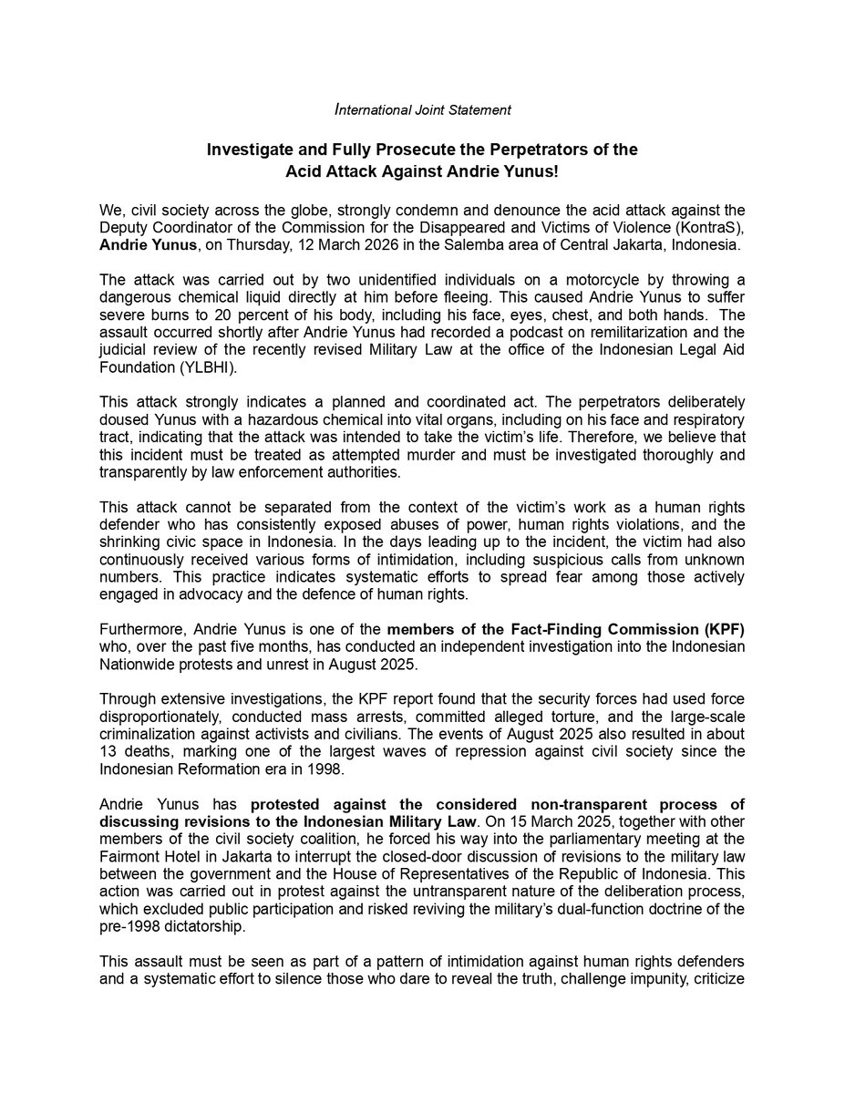 KontraS #StopGenocide🍉 tweet media