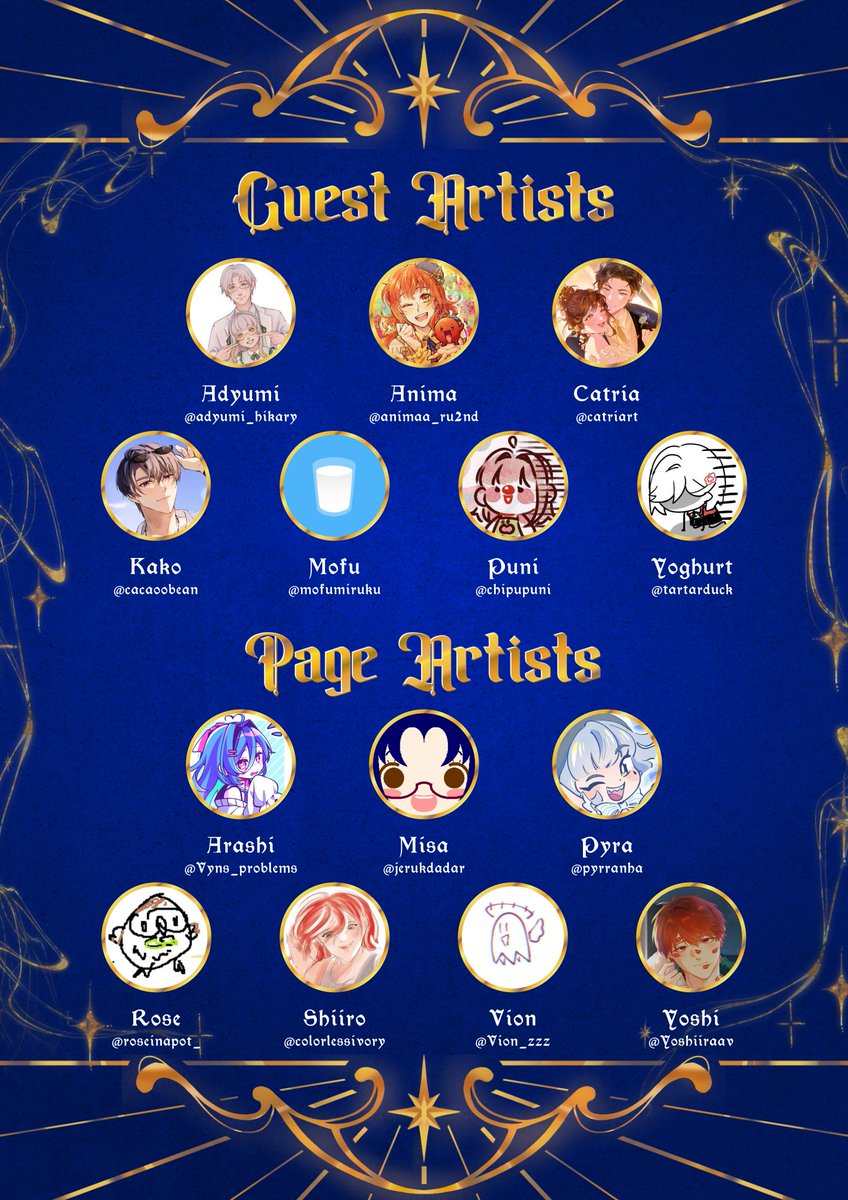 Themis Faezine: Introductions On-Going 🌹 tweet media